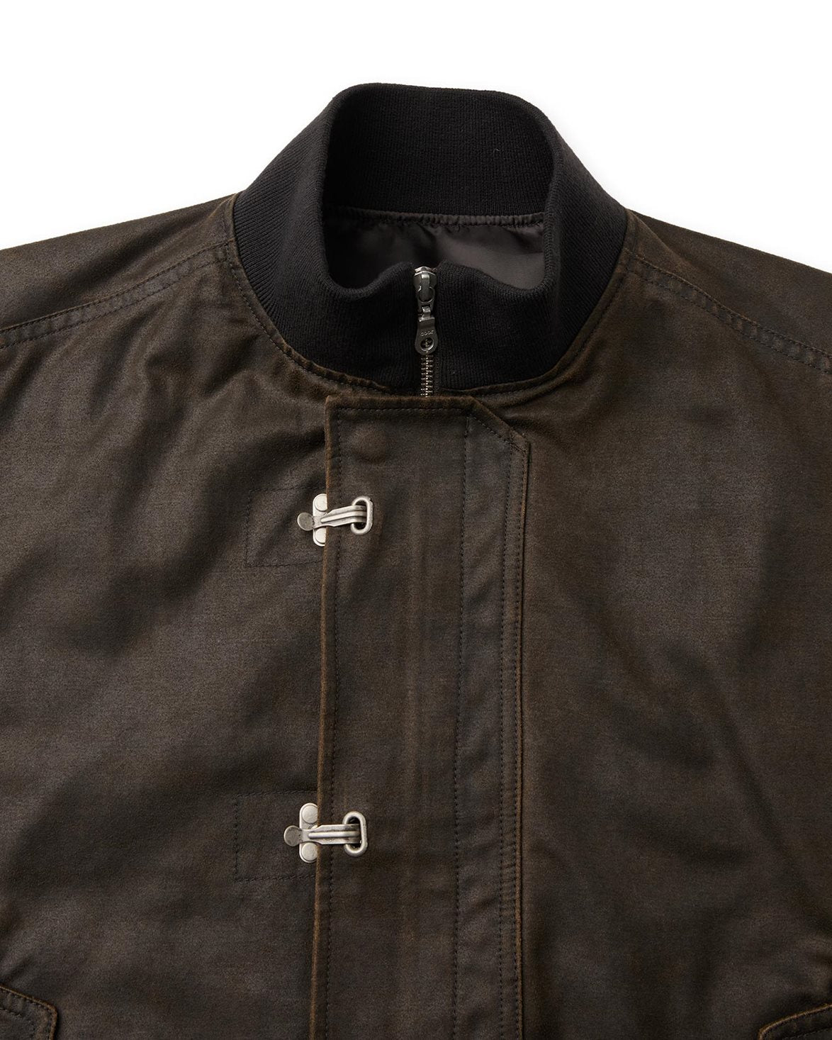 Deck Hook Bomber Jacket Washed Brown