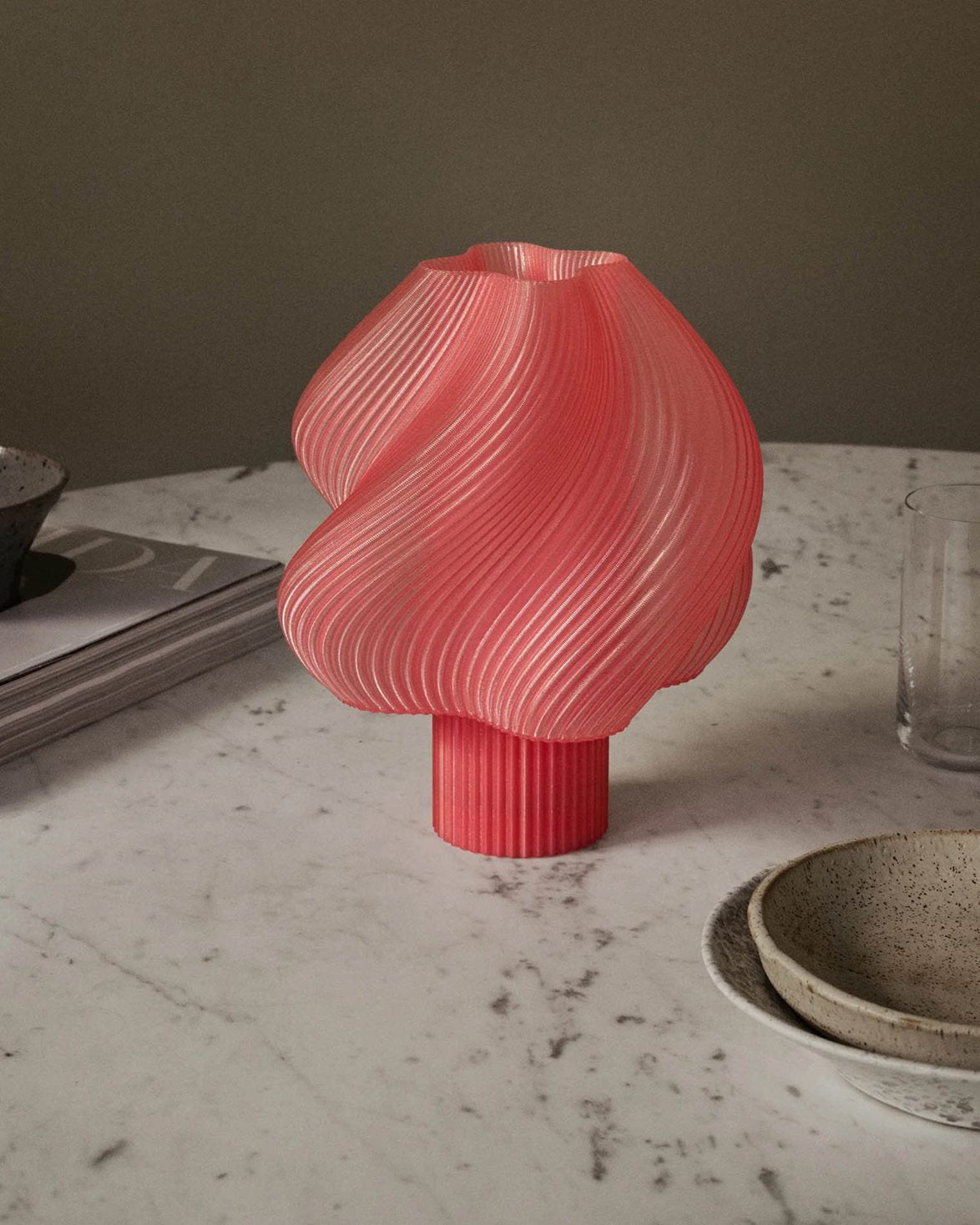Soft Serve Lamp Portable Sorbet Peach