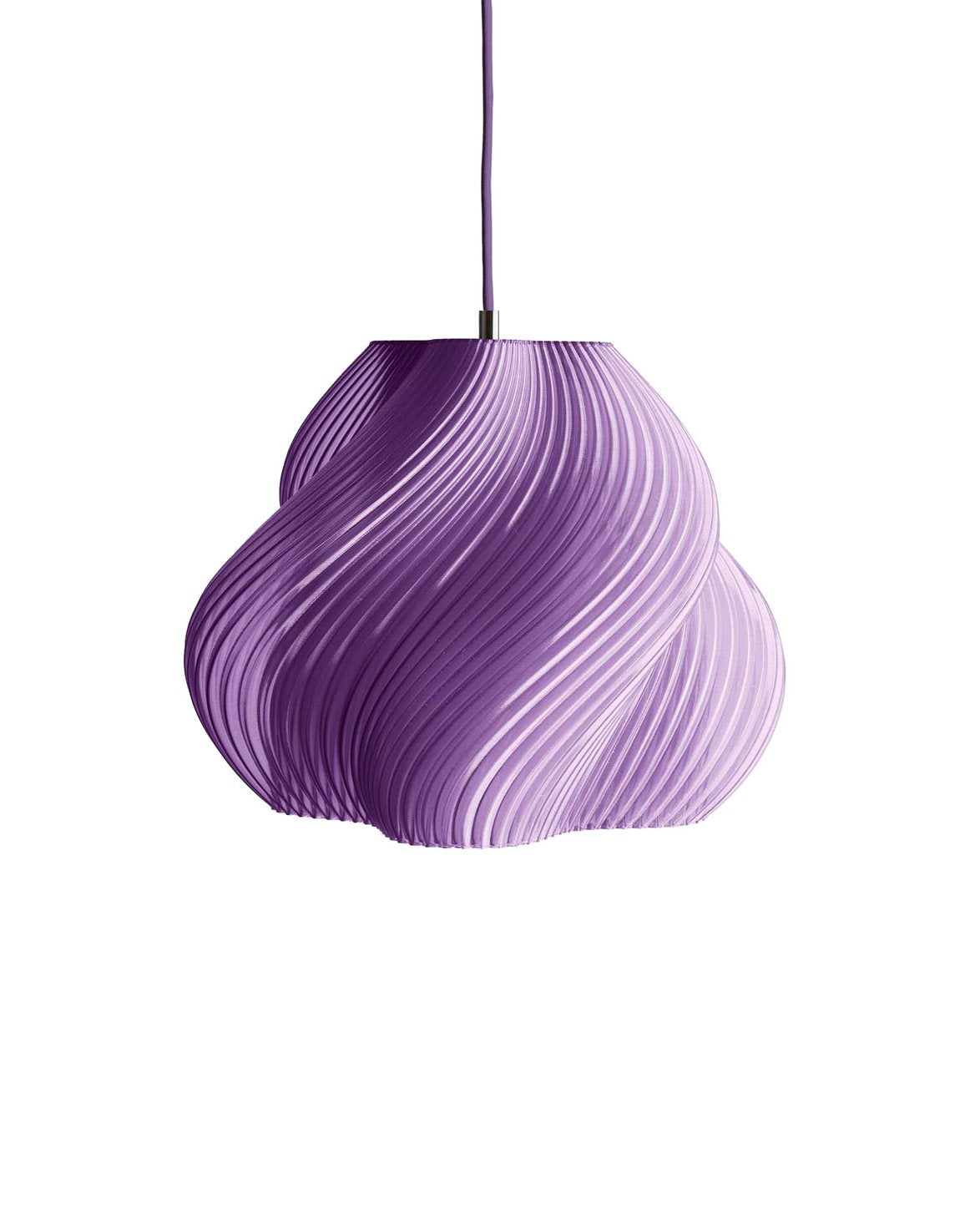 Soft Serve Pendant 03 Lavender Sorbet Brass