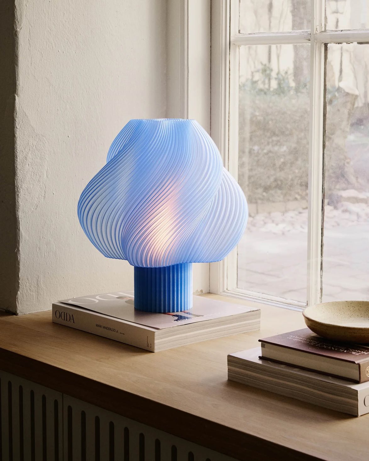 Soft Serve Table Lamp Grande Sorbet Blueberry