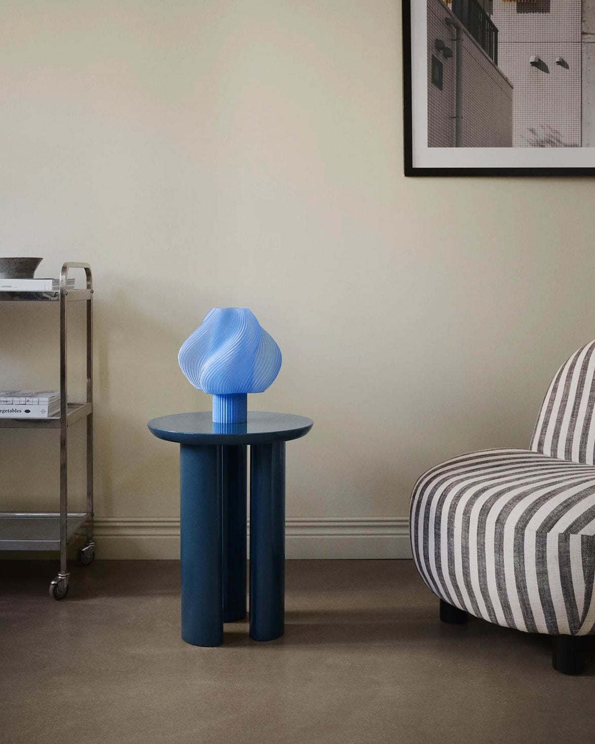 Soft Serve Table Lamp Regular Sorbet Blueberry