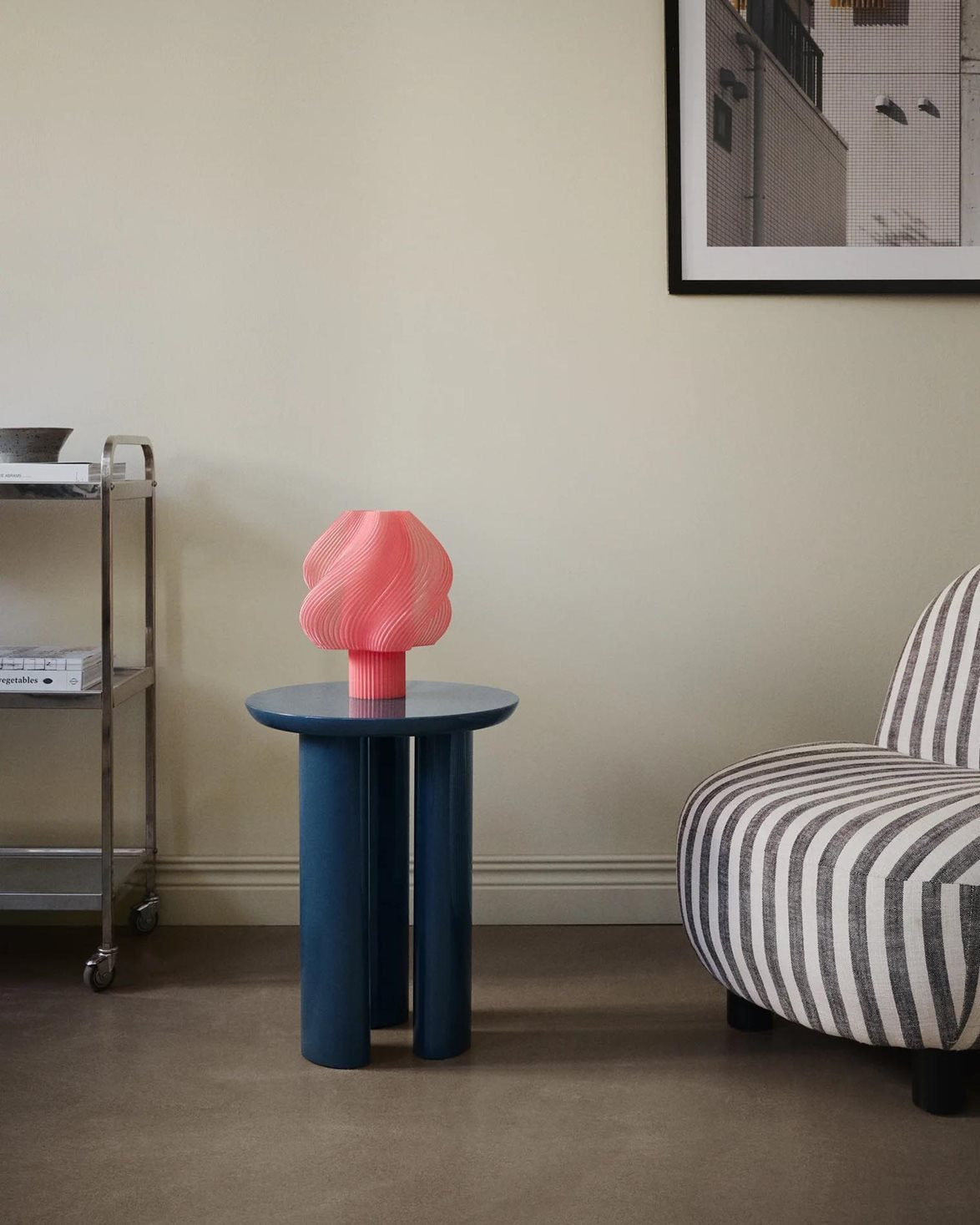 Soft Serve Table Lamp Regular Sorbet Peach