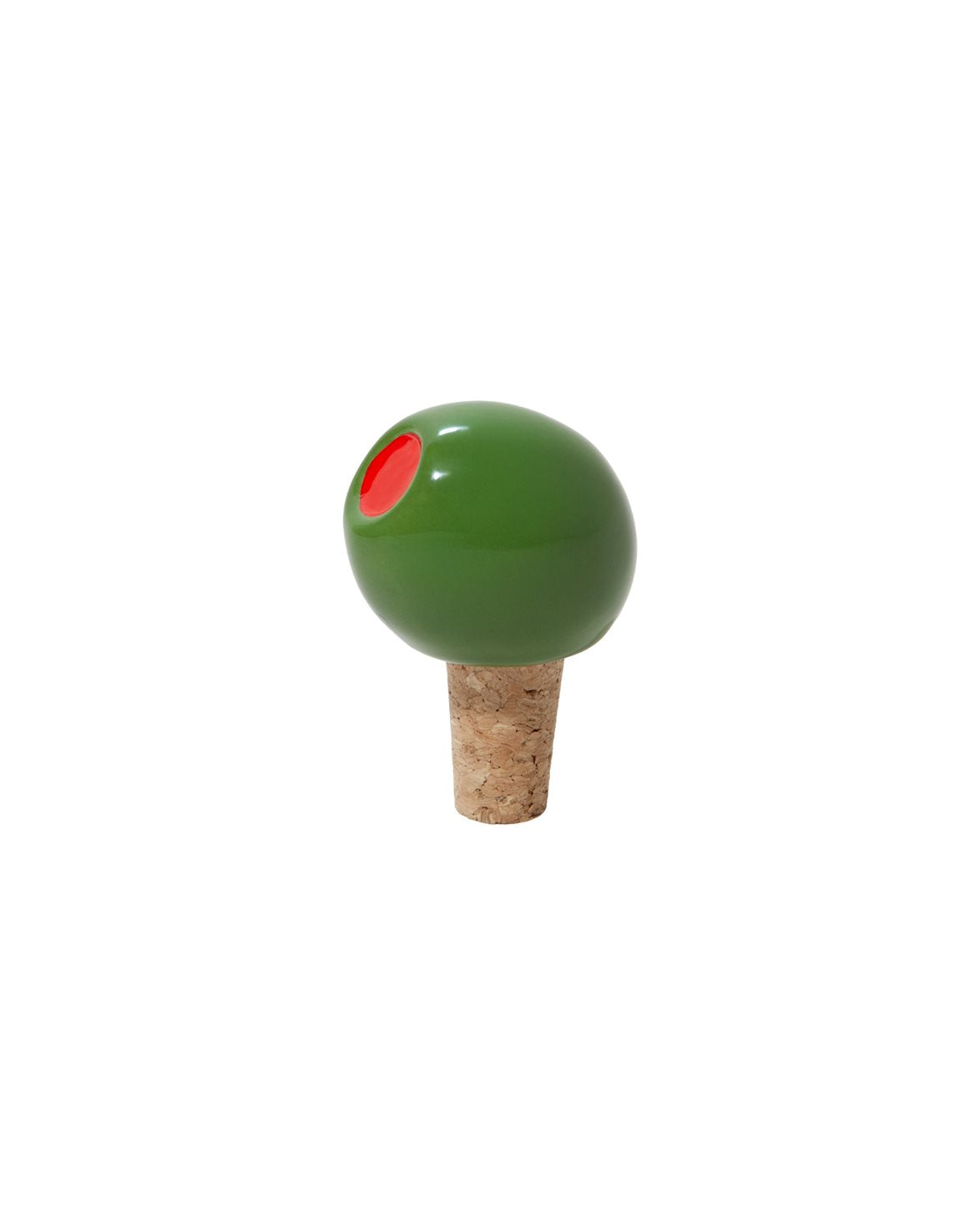 Olivia Bottle Stopper Green