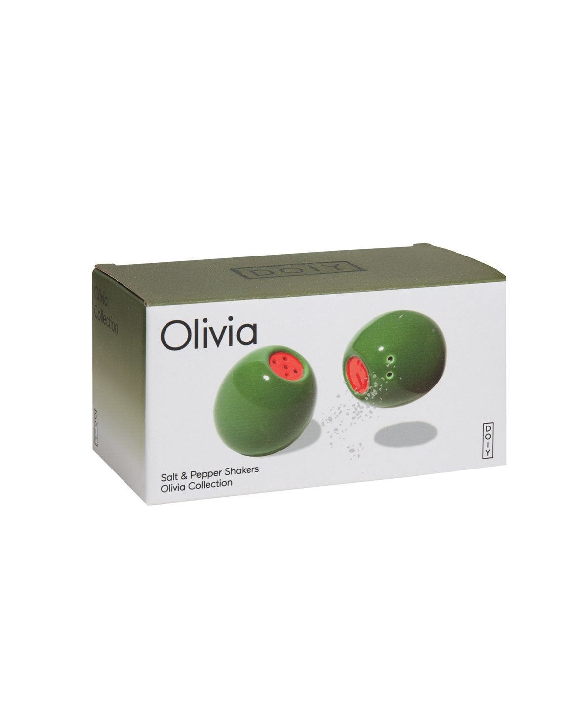 Olivia Salt & Pepper Set Green
