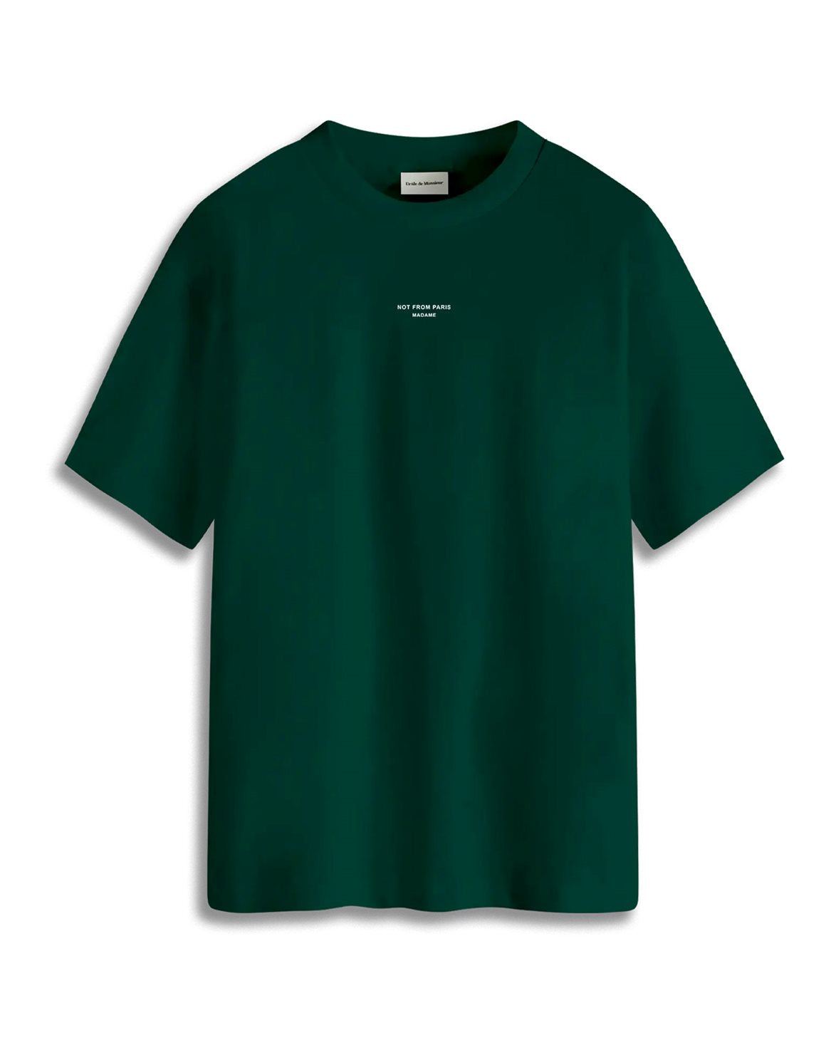 Classic Slogan T-Shirt Dark Green