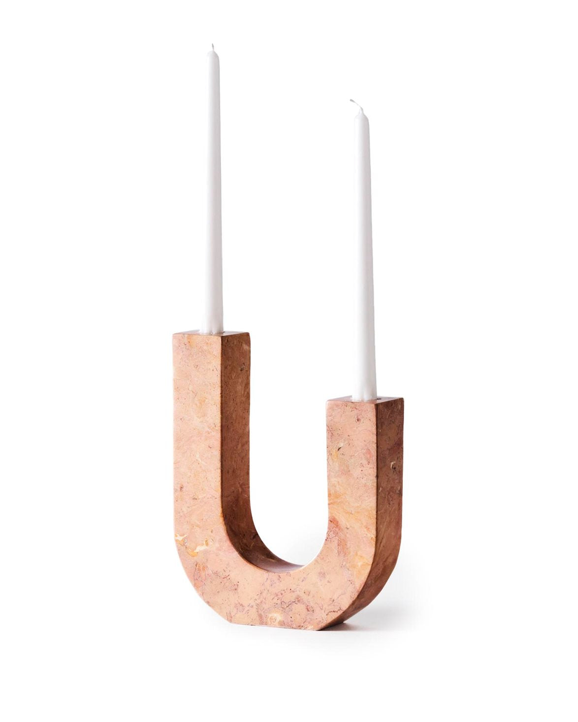 Arco Candle Holder Red