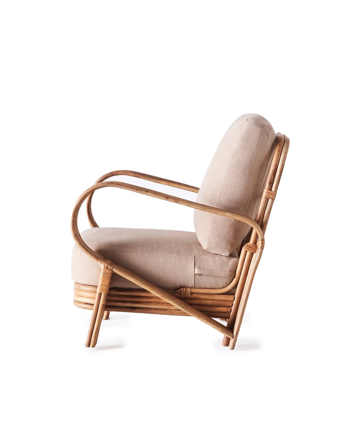 Bamboo Lounge Chair Natural