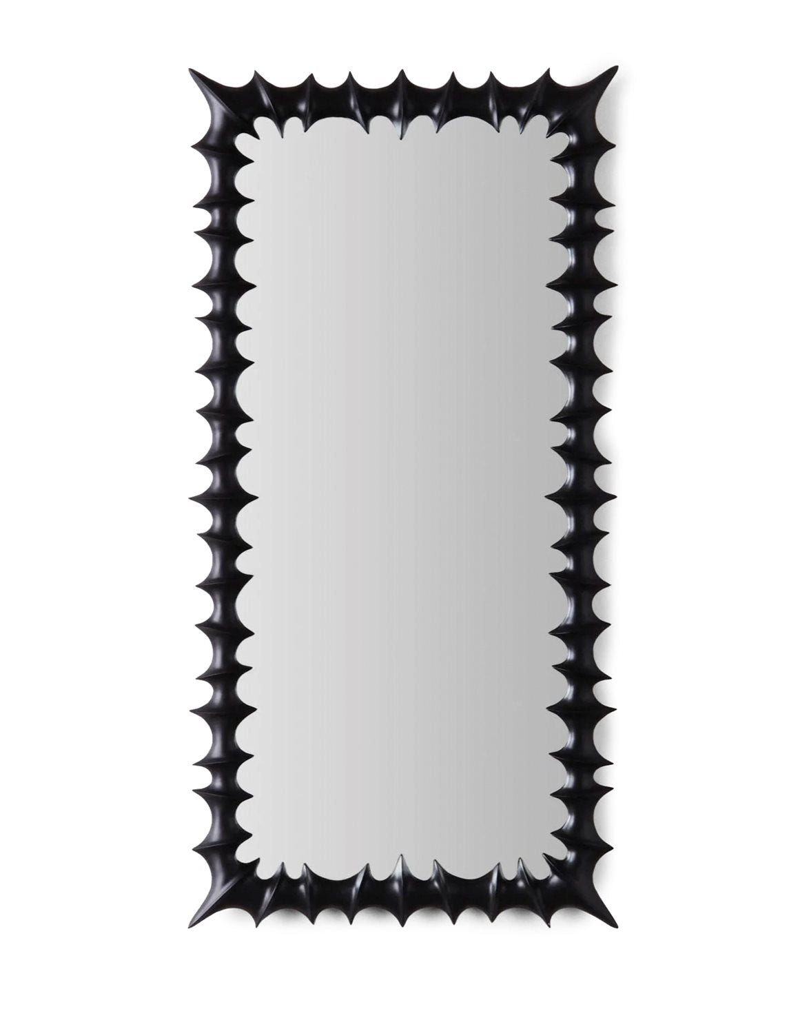 Brutalist Mirror Large Black