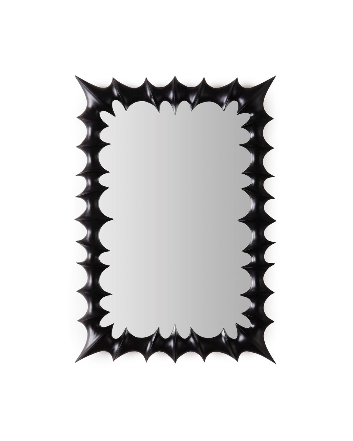 Brutalist Mirror Small Black
