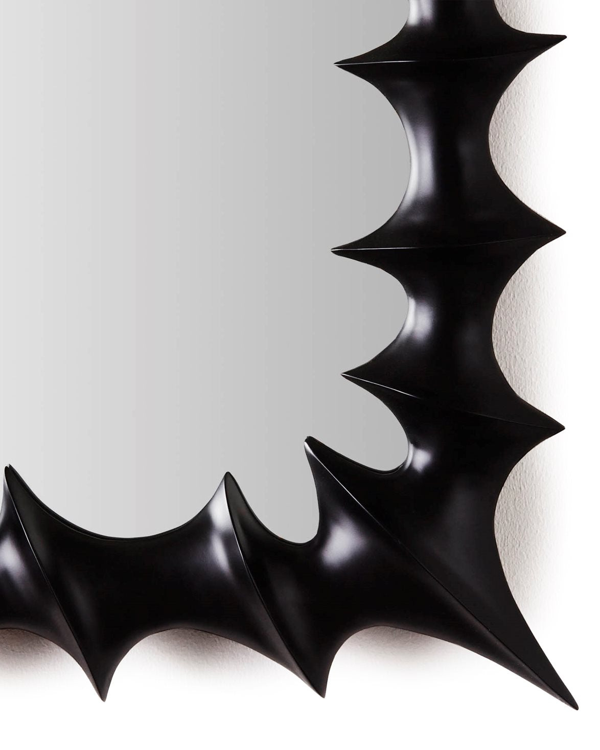 Brutalist Mirror Small Black