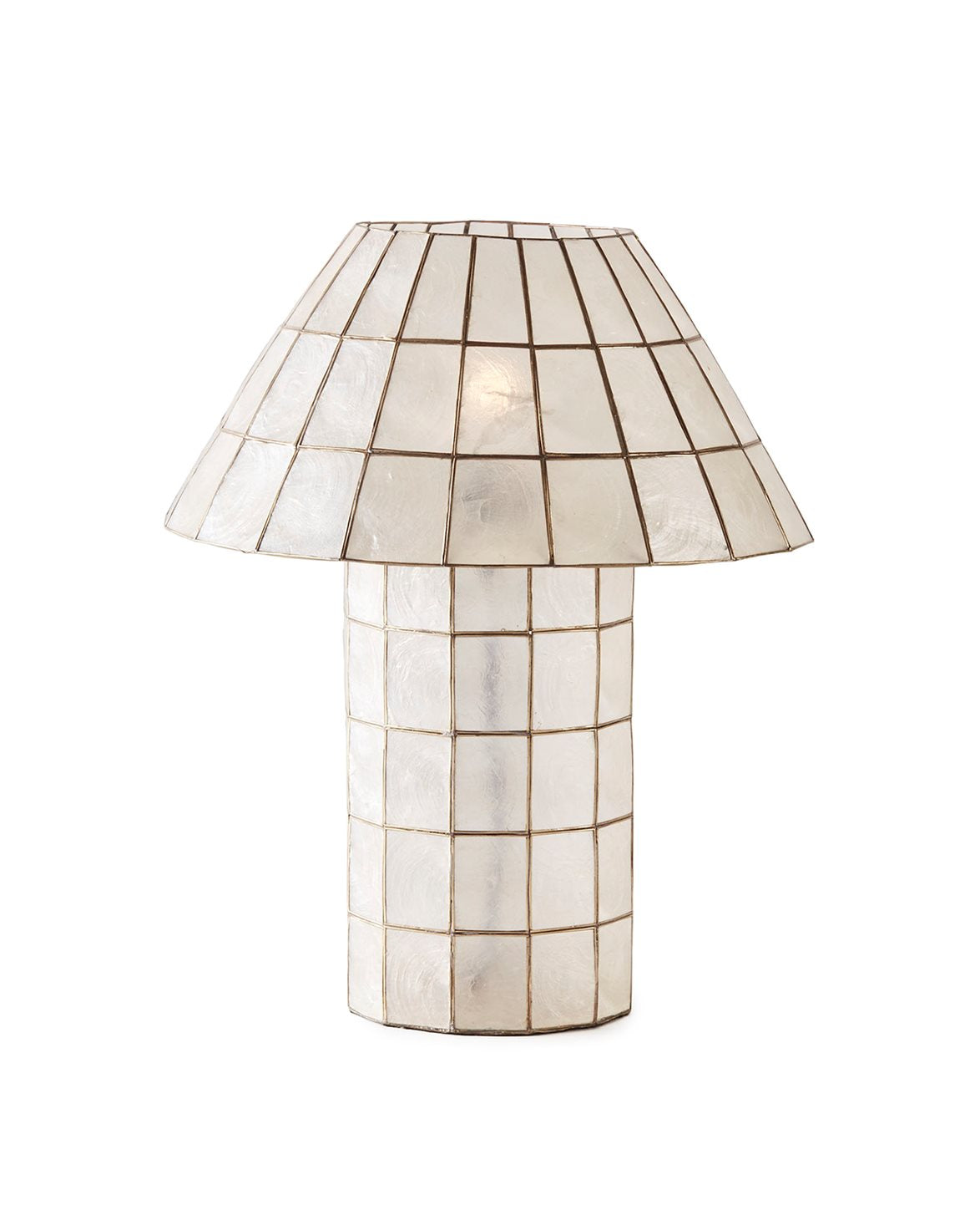 Cornelia Table Lamp Capiz Shell/Brass
