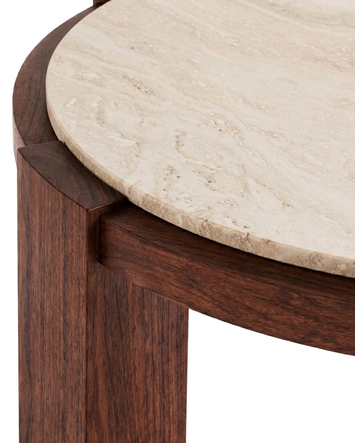 Dean Coffee Table Travertinewalnut