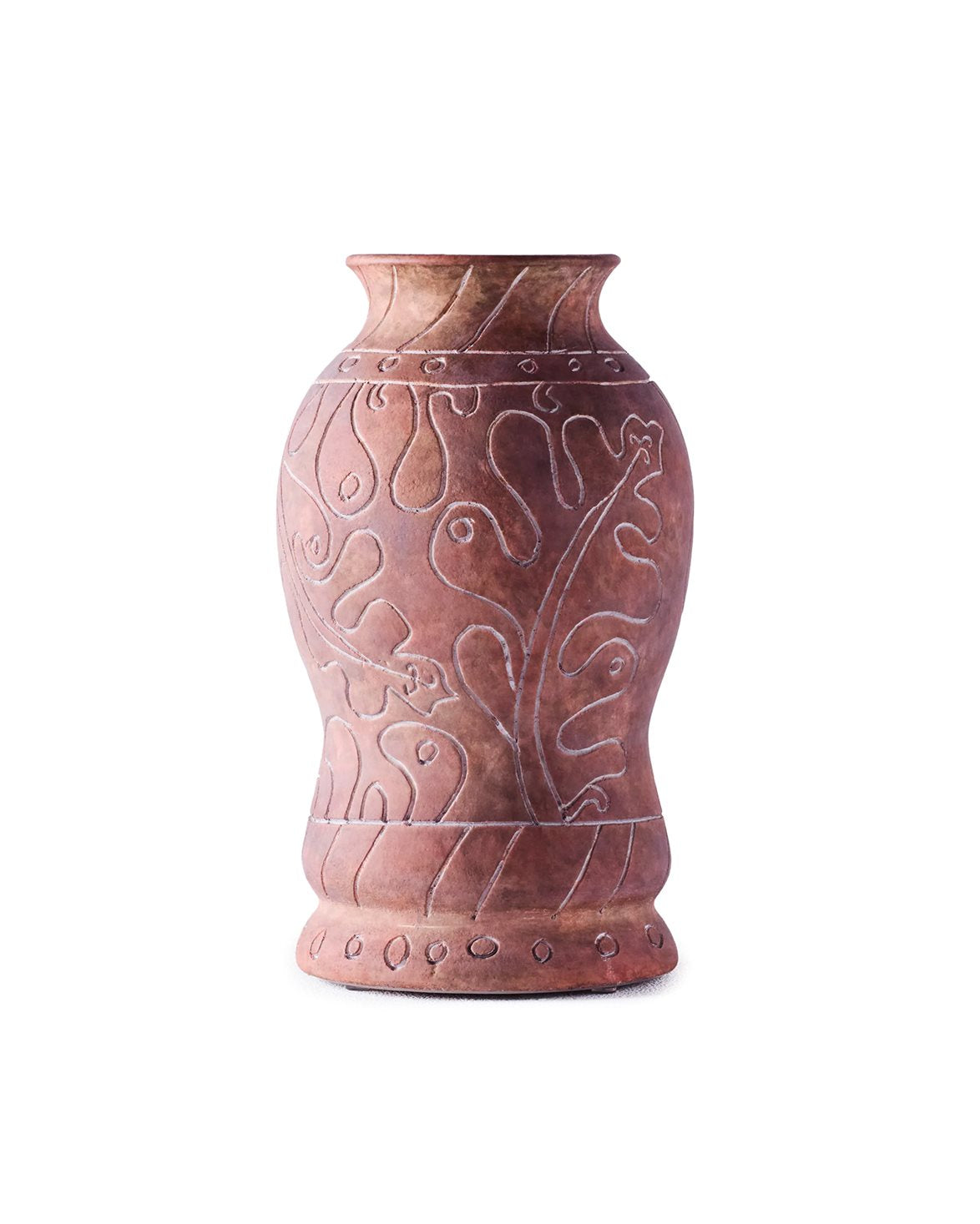 Frida Vase Tall Brown
