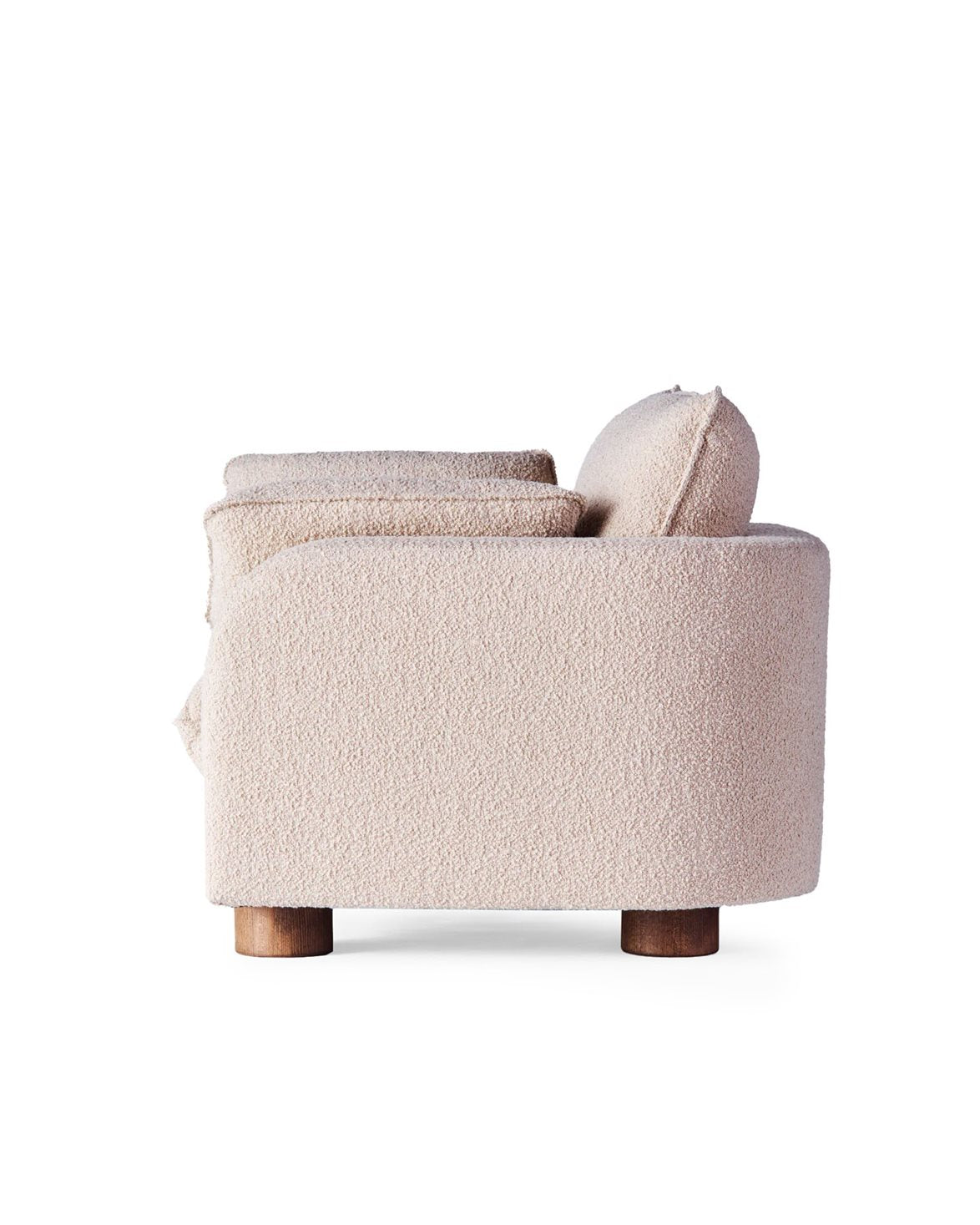 Miles Armchair Beige Boucle