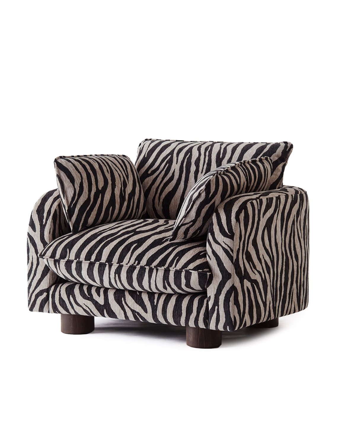 Miles Armchair Zebra