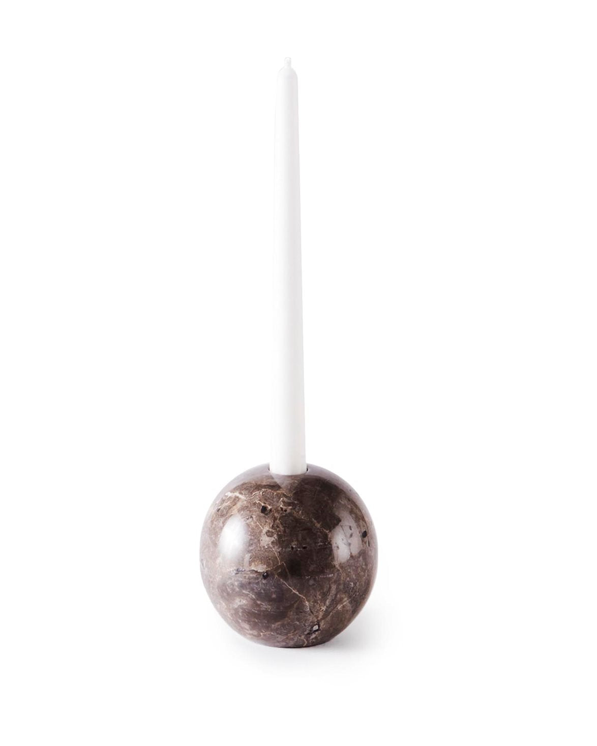 Sphere Candle Holder 12 Grey