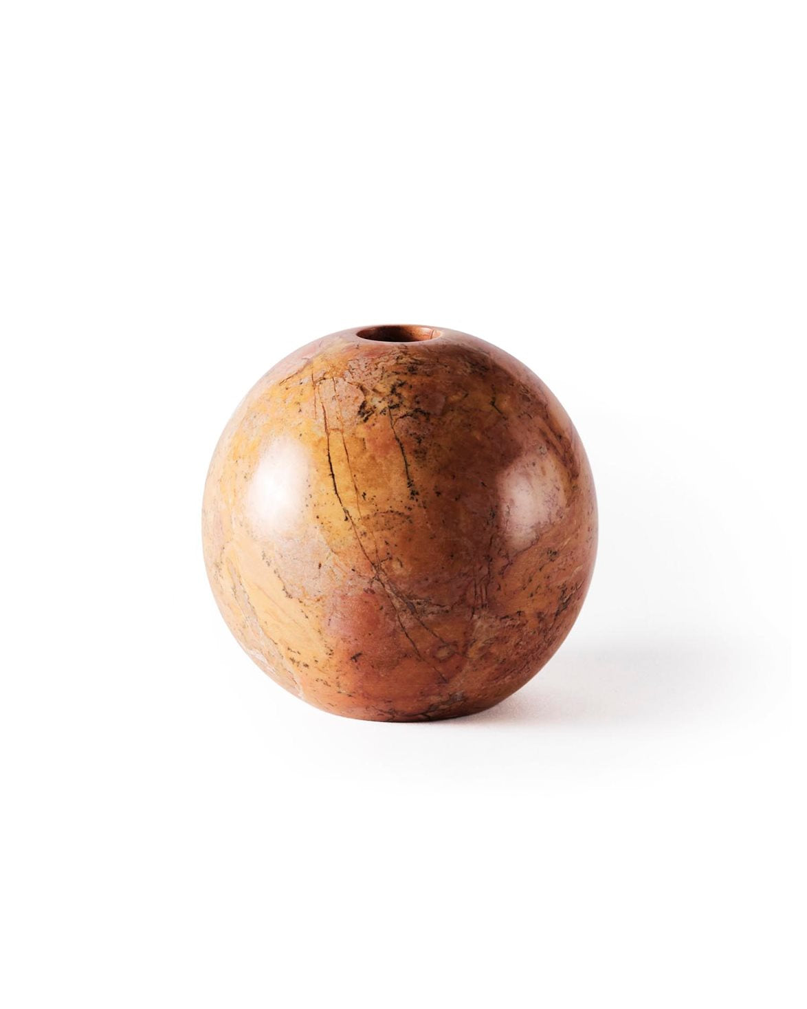 Sphere Candle Holder 12 Red