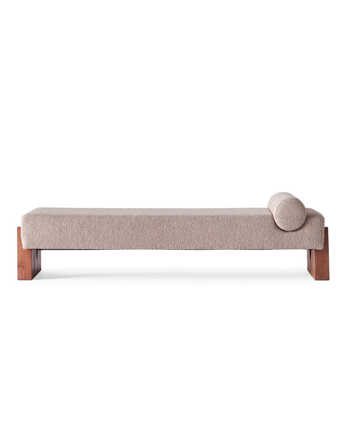 V Daybed Boucle Sand