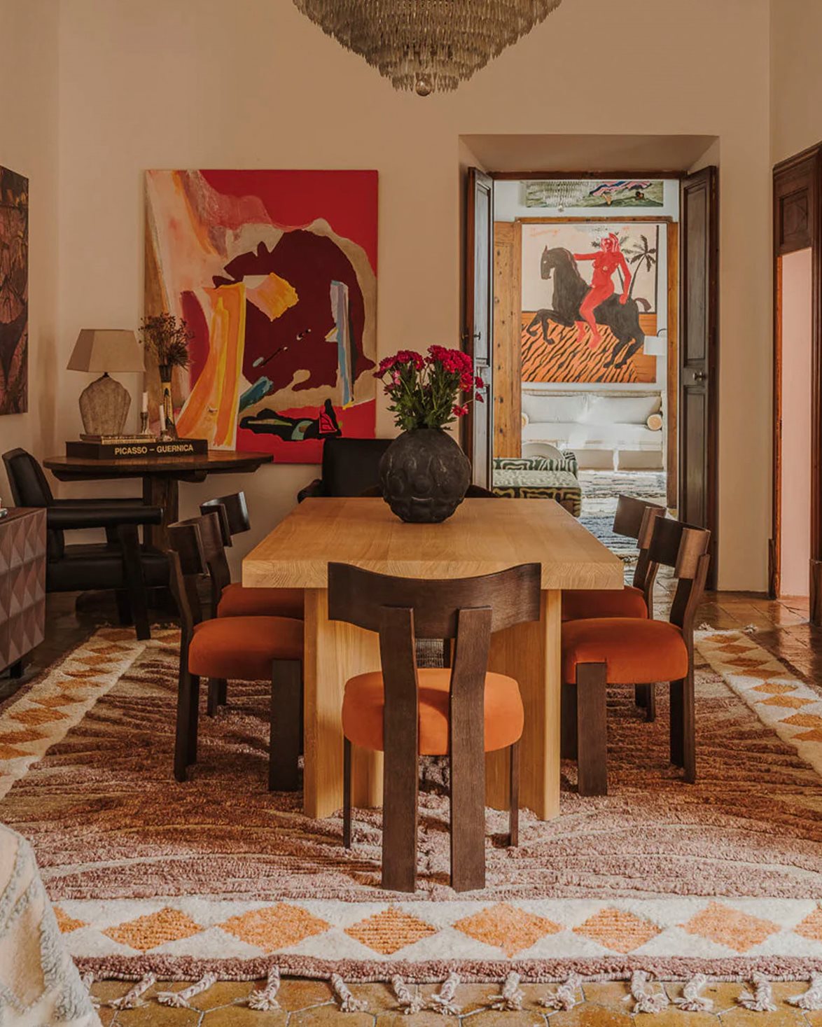 Wildcat Rug Burnt Brown