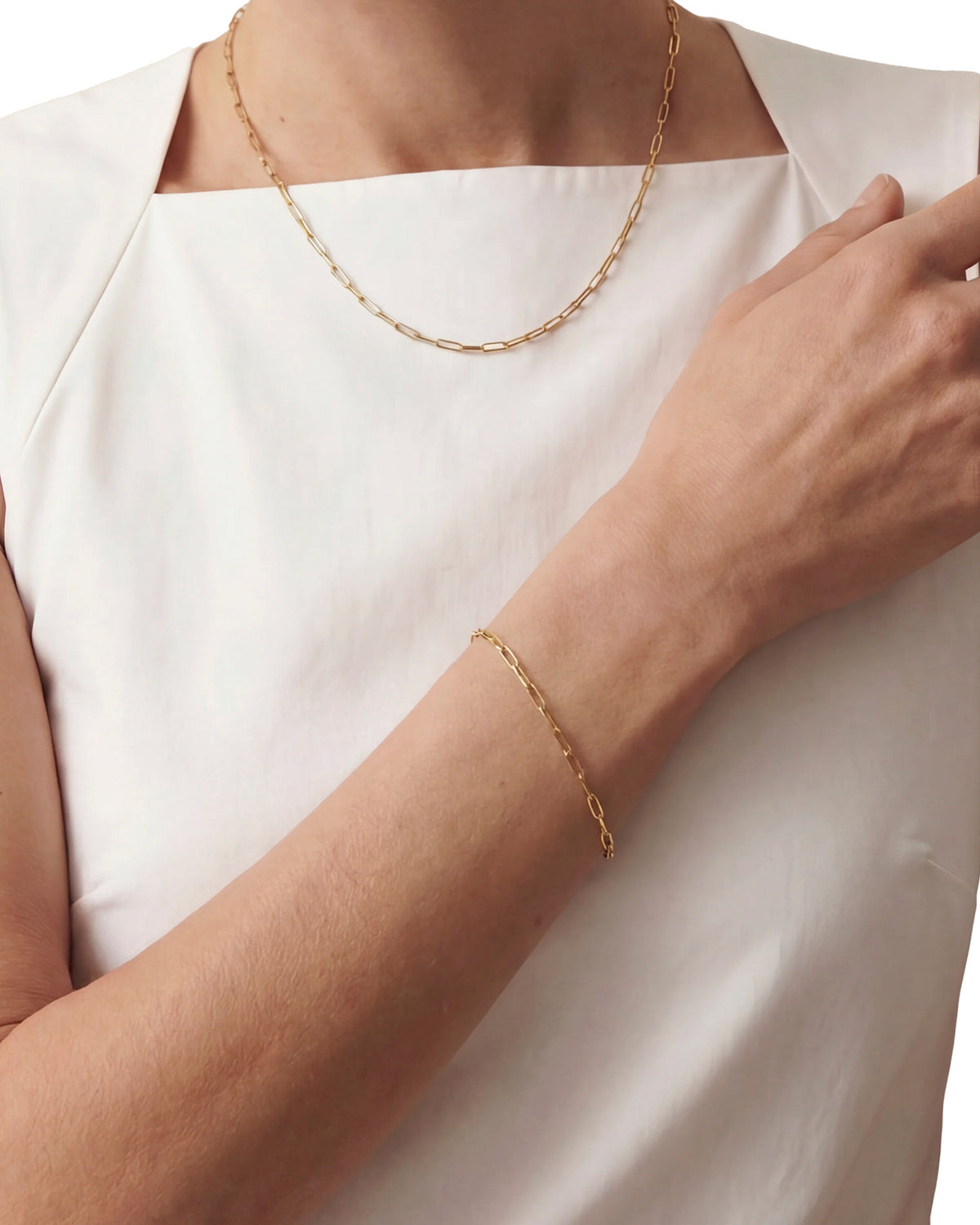 Fine Chain Bracelet Gold