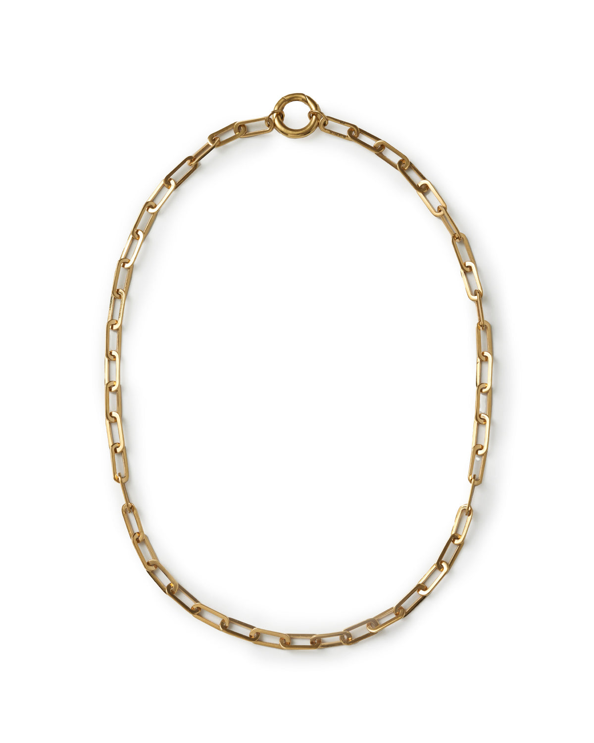 Fat Collect Necklace Gold