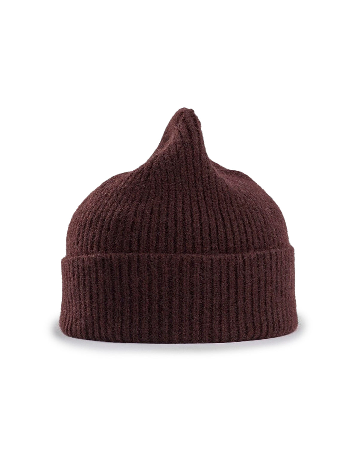 Lambswool/Caregora Beanie Espresso