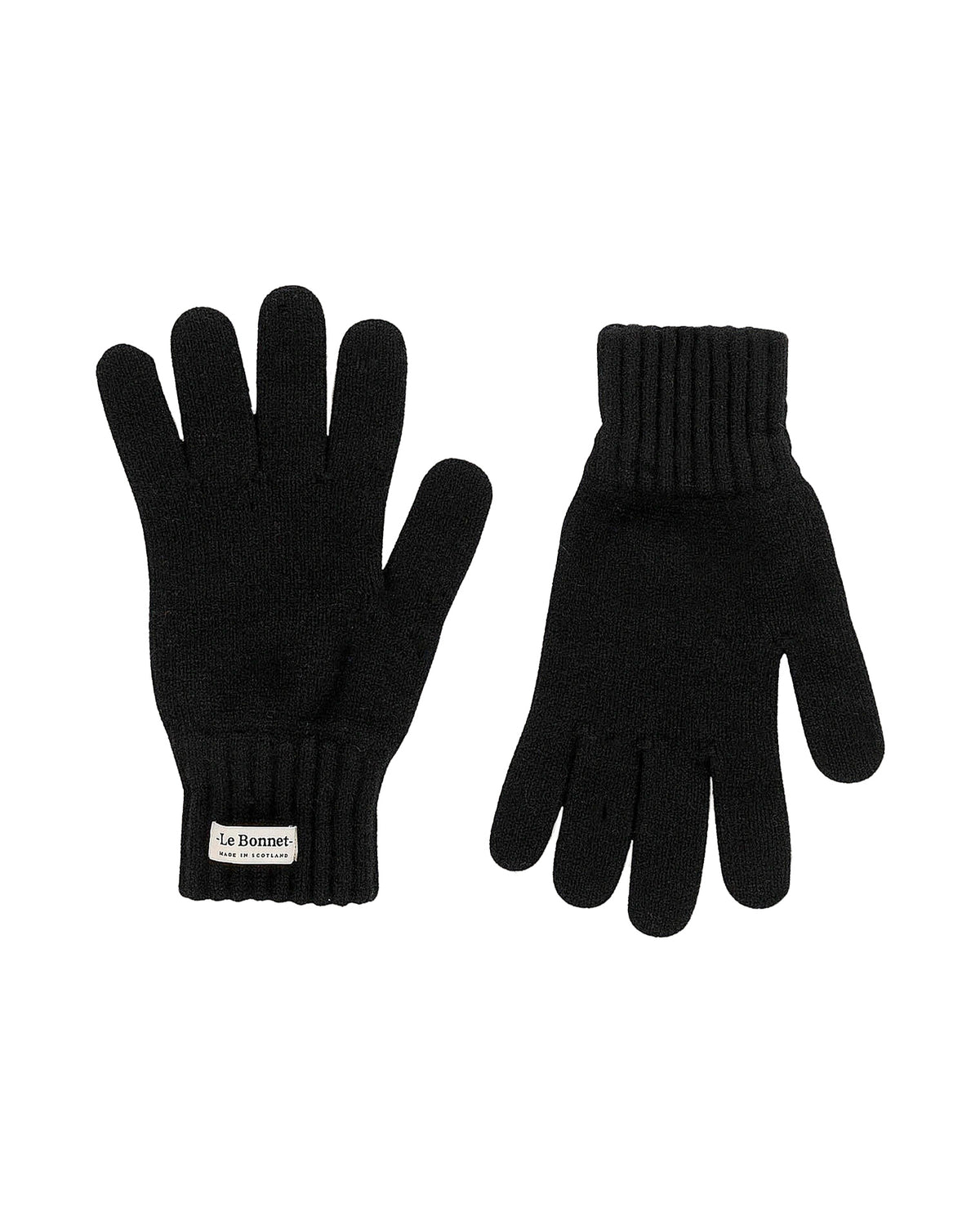 Merino Wool Gloves Onyx