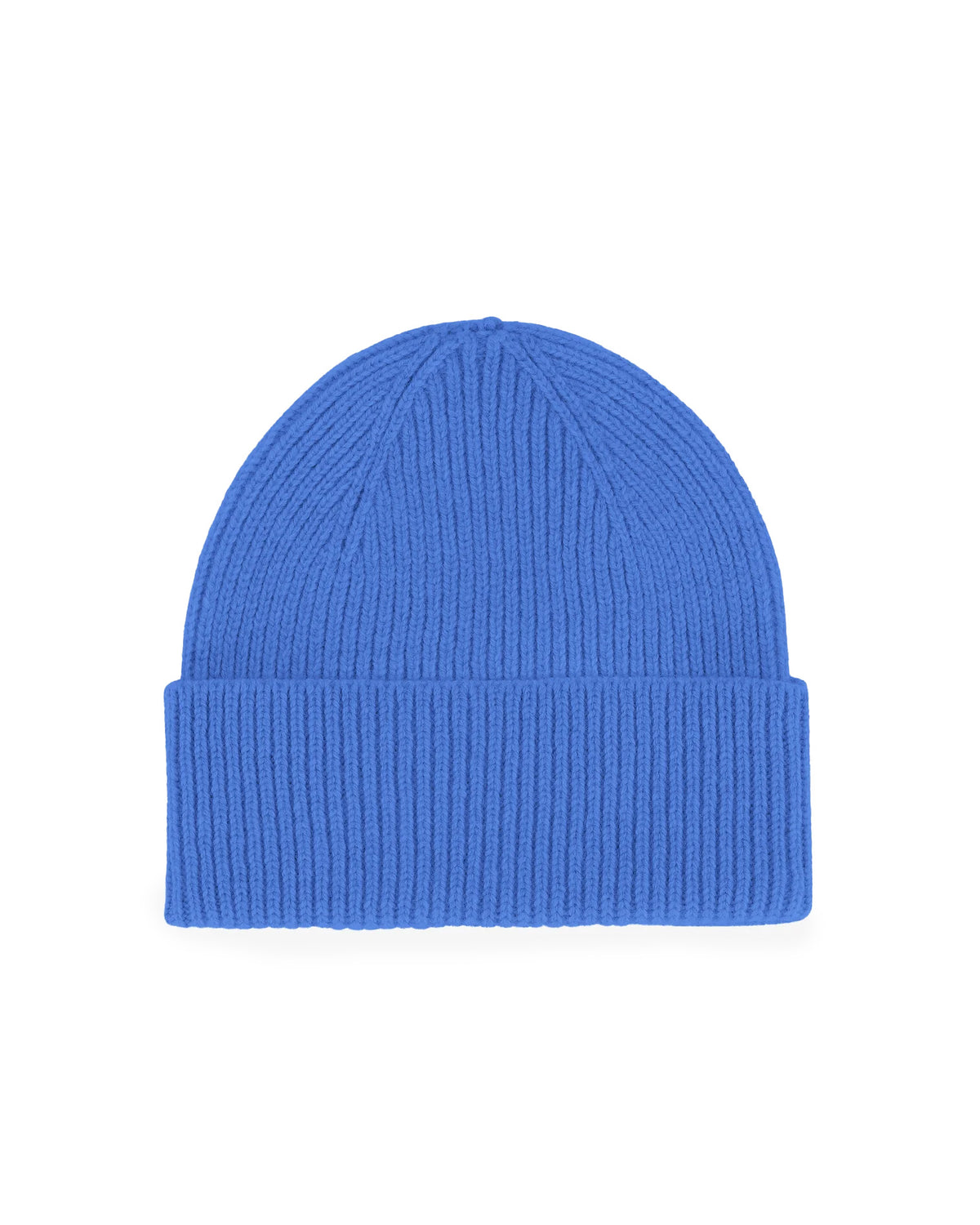 Merino Wool Beanie Pacific Blue
