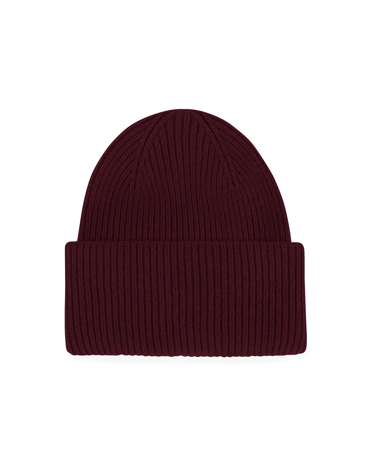 Merino Wool Hat Oxblood Red