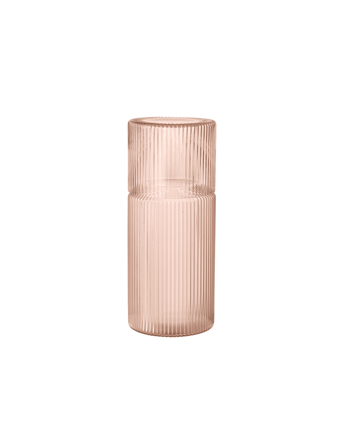 Ripple Small Carafe Set Blush