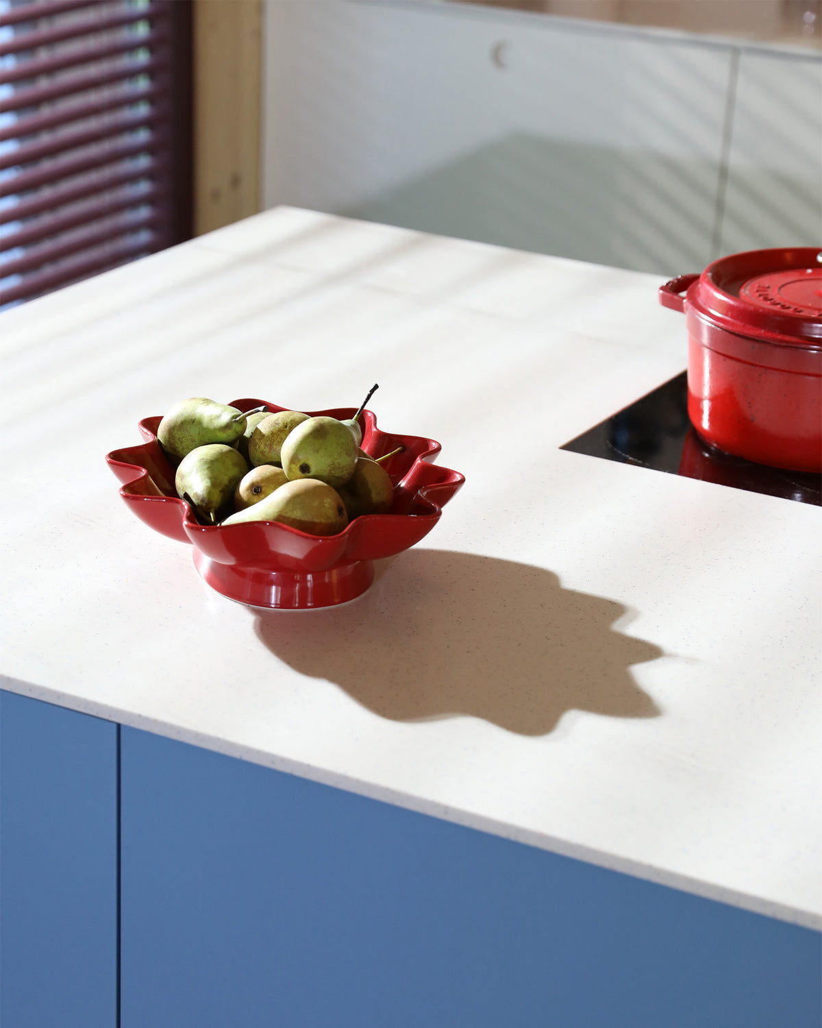 Bowl Sun Oval S Burgundy