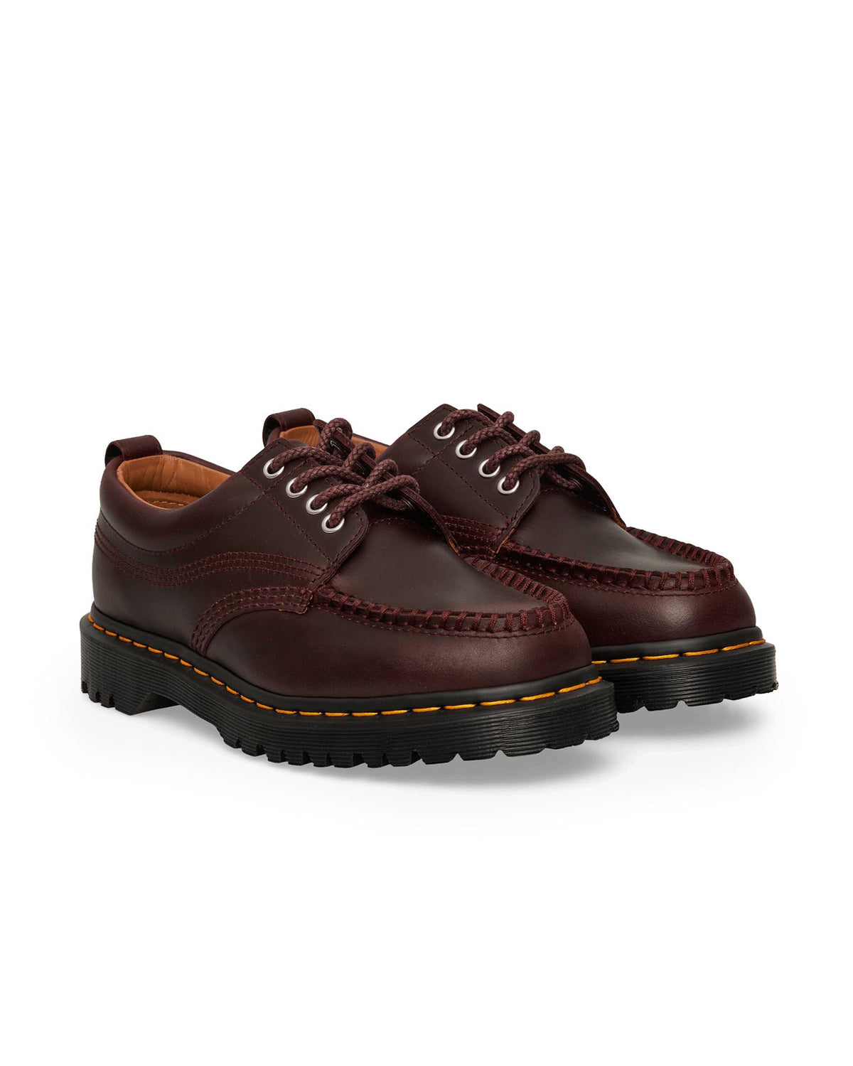 Lowell Moc Toe Shoes Spiced Brown