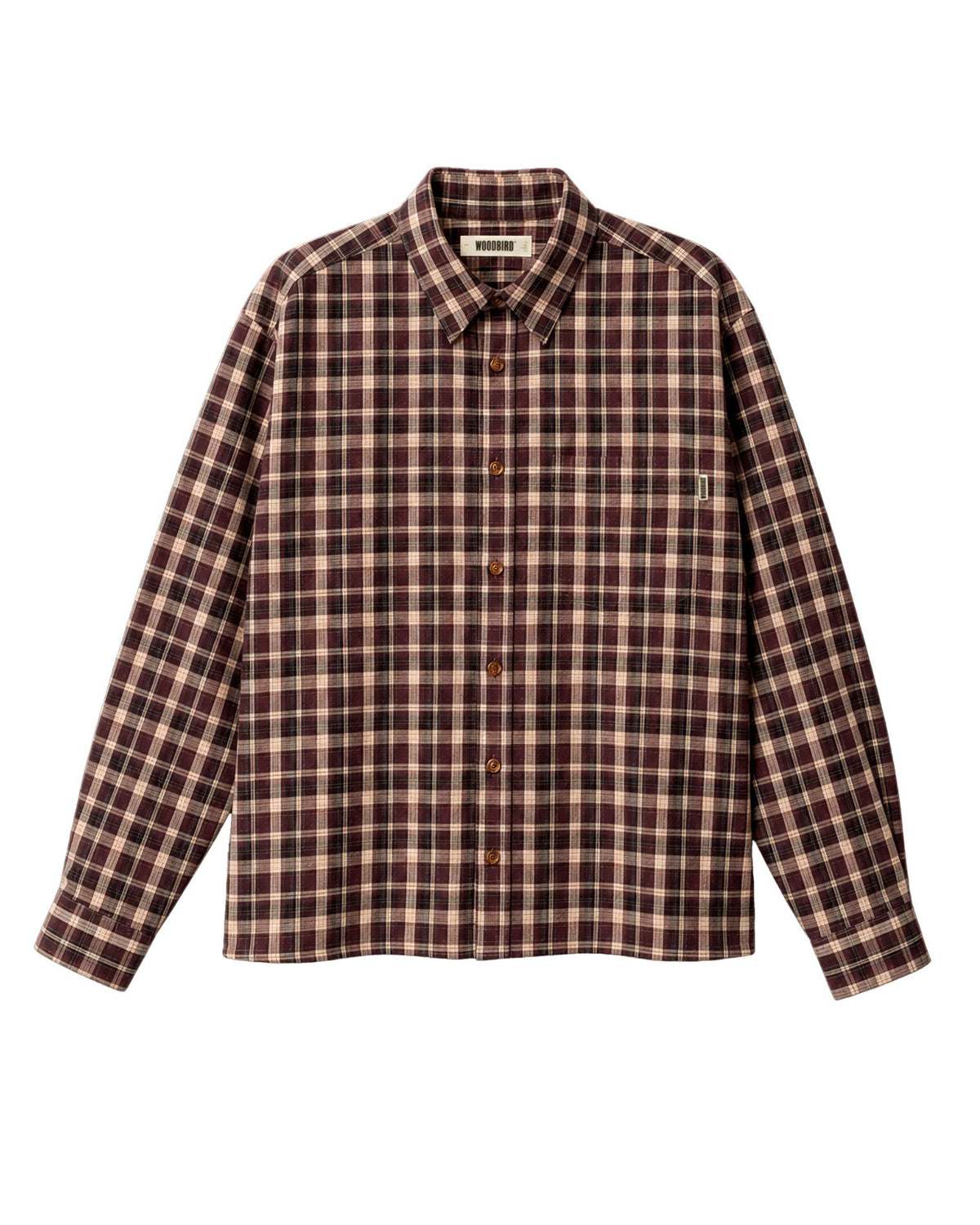 Buzo Chen Check Shirt Sand/Fudge