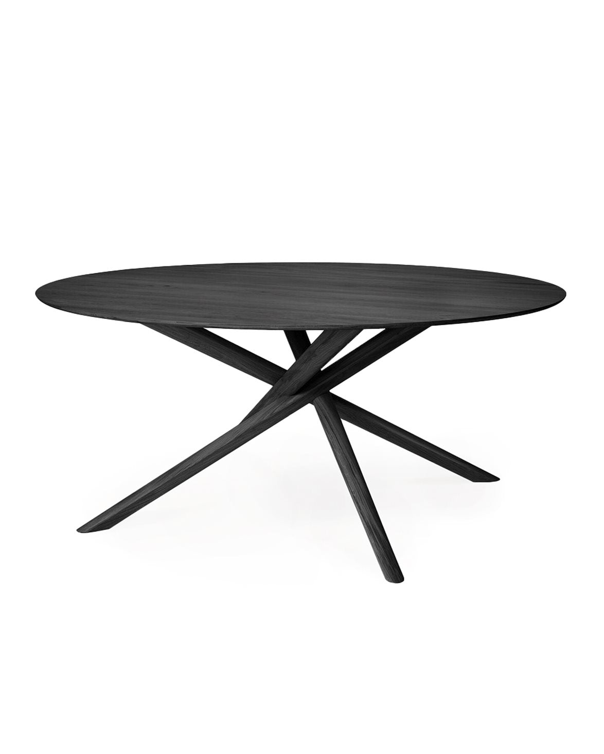 Mikado Dining Table Oak Black