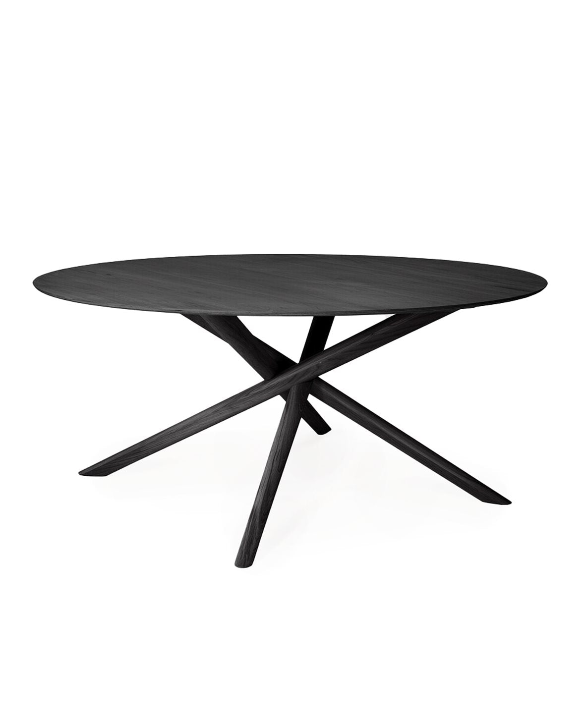 Mikado Dining Table Oak Black