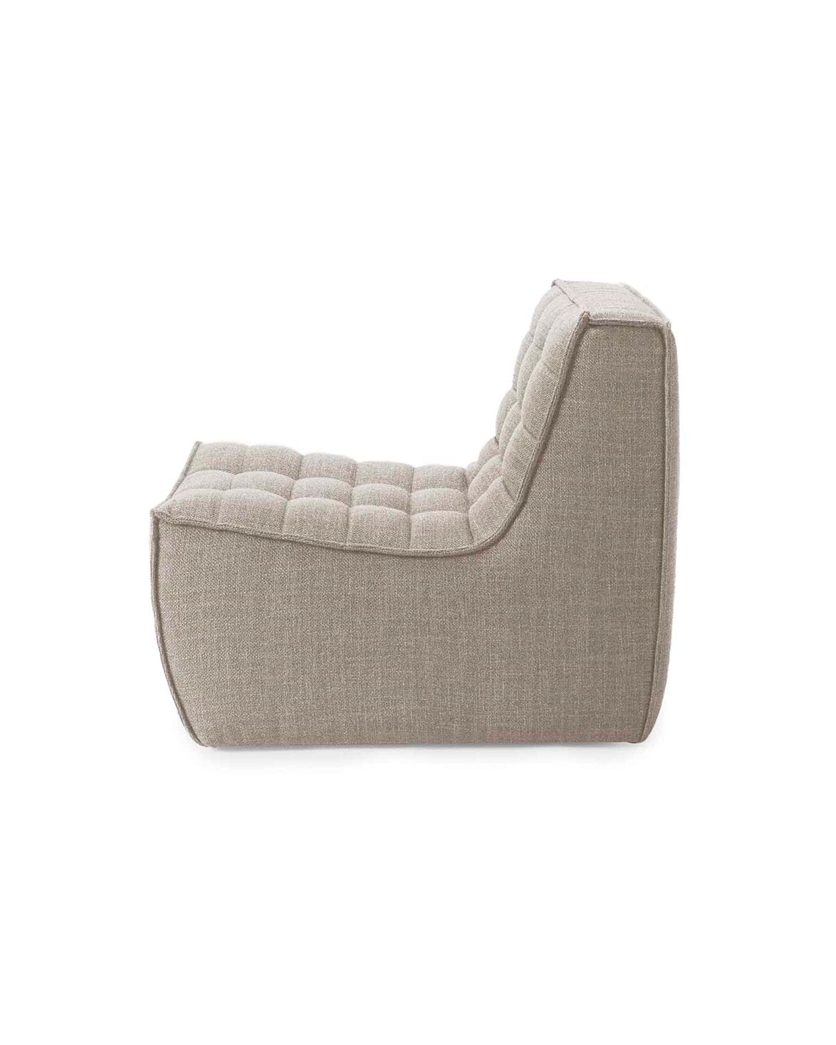 N701 Sofa 1-Seater Beige
