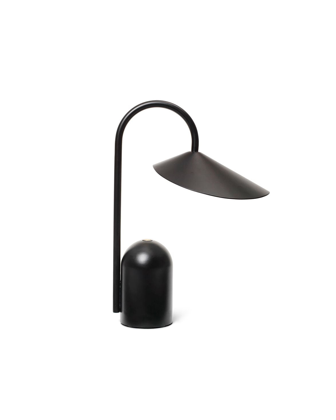 Arum Portable Table Lamp Black