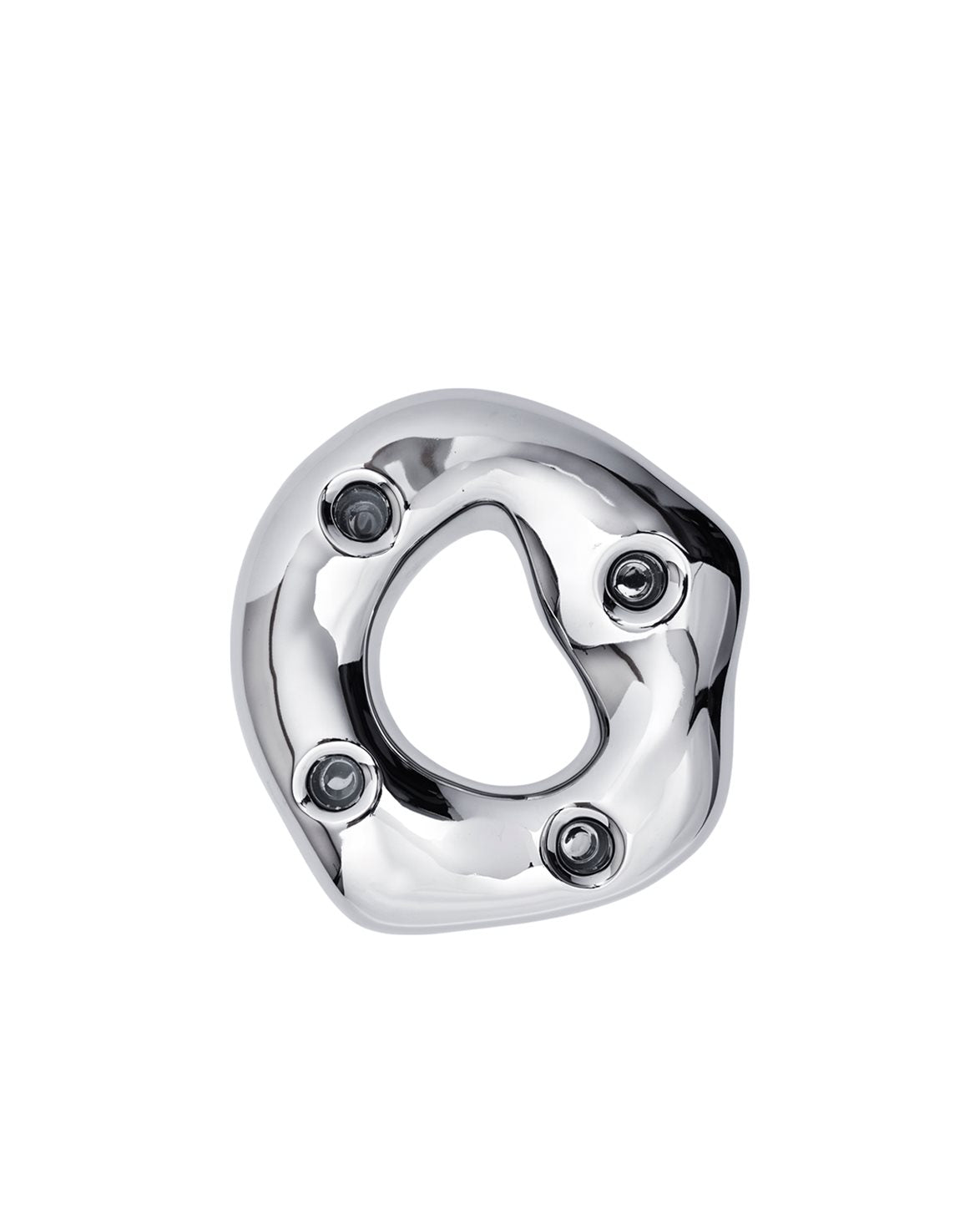 Bellure Ring Candle Holder Silver