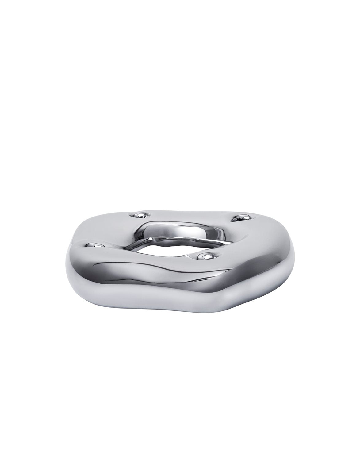 Bellure Ring Candle Holder Silver