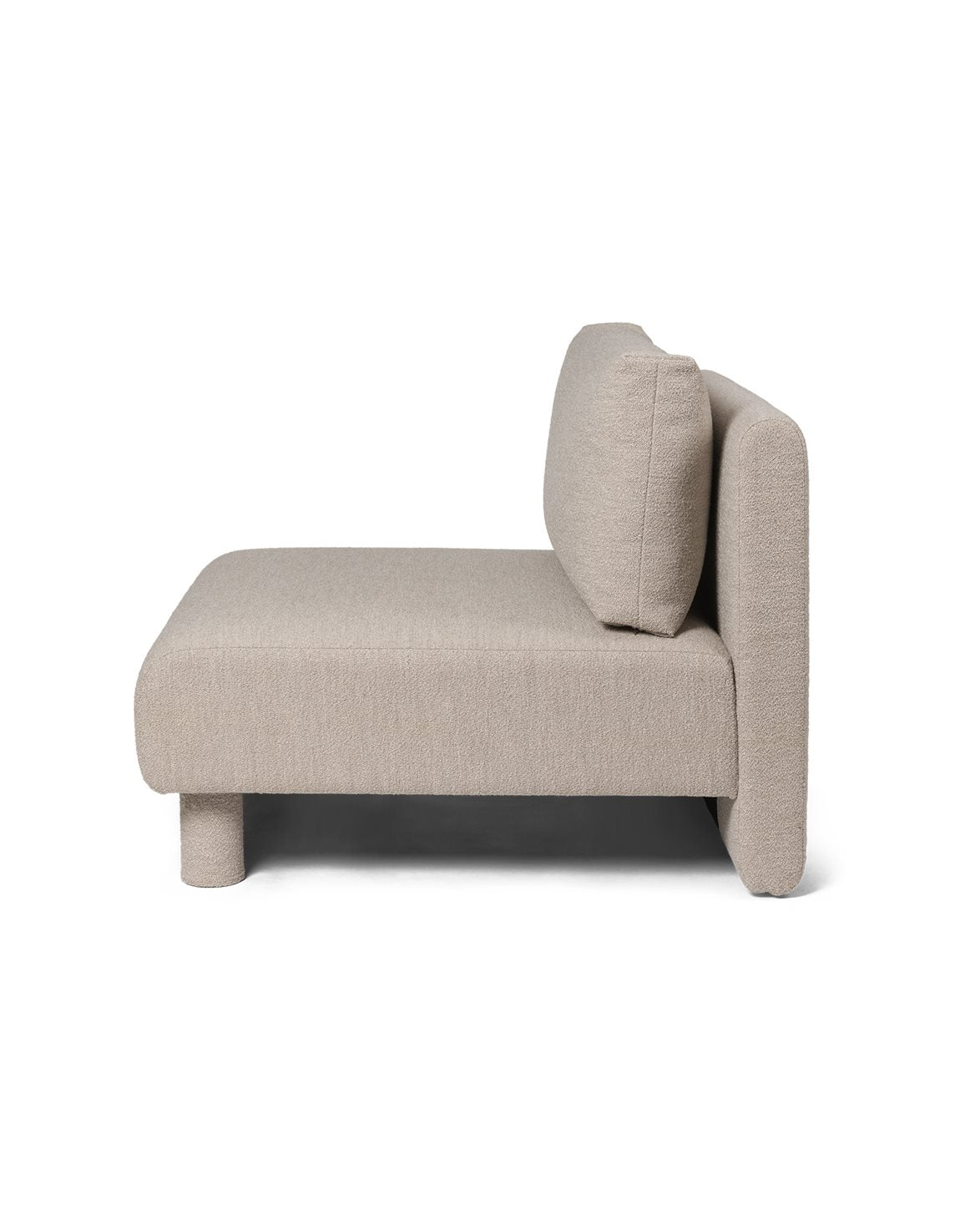 Dase Sofa Center Soft Bouclé Natural