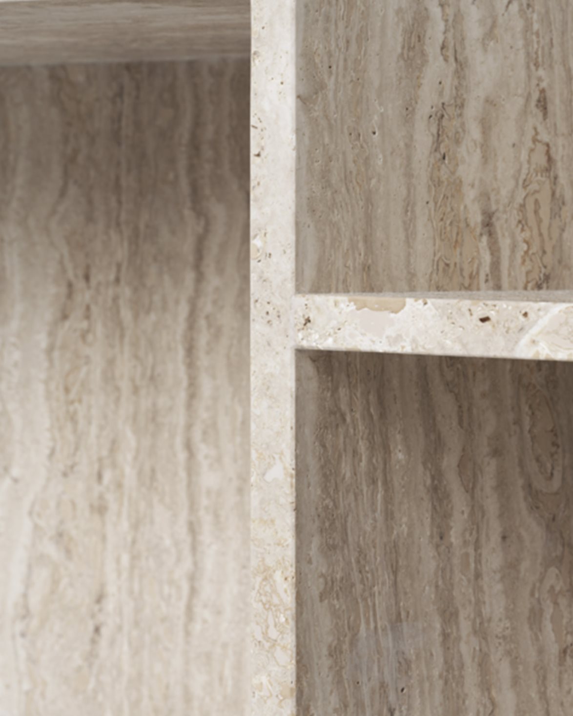 Distinct Coffee Table Travertine