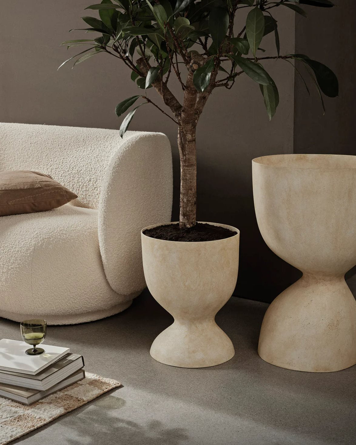 Evoke Pot M Warm Sand