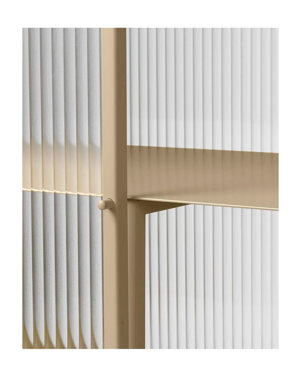 Haze Sideboard Reeded Glass Cashmere