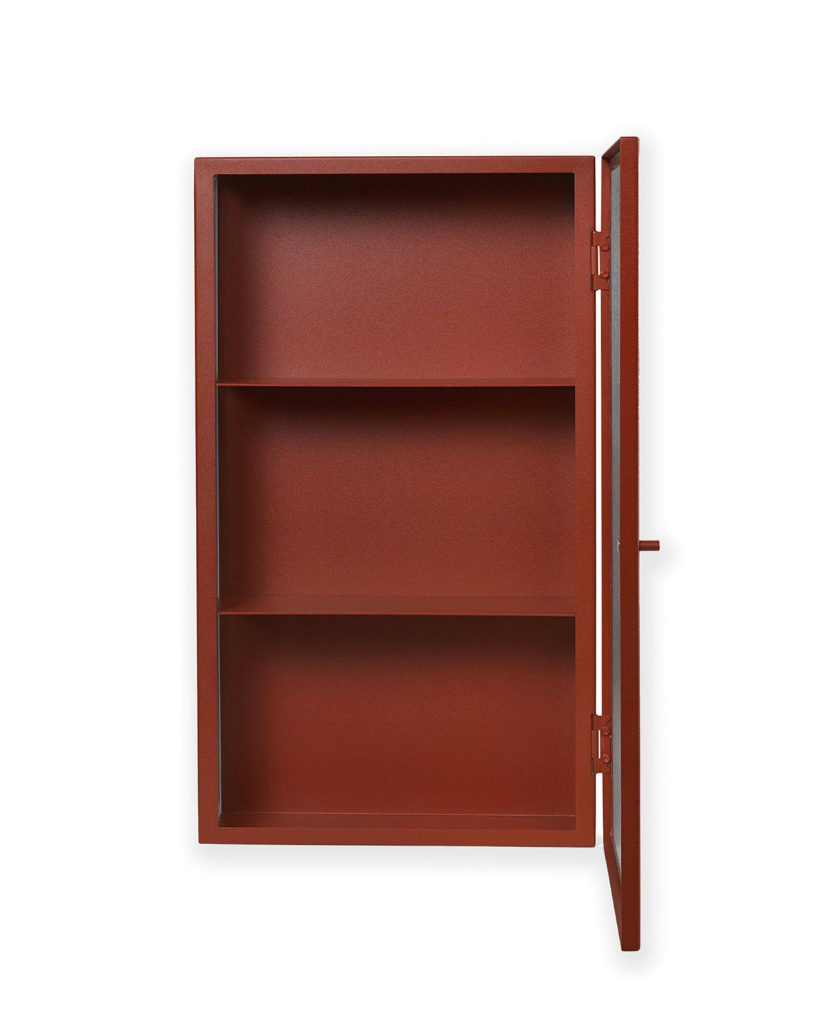 Haze Wall Cabinet Oxide Red