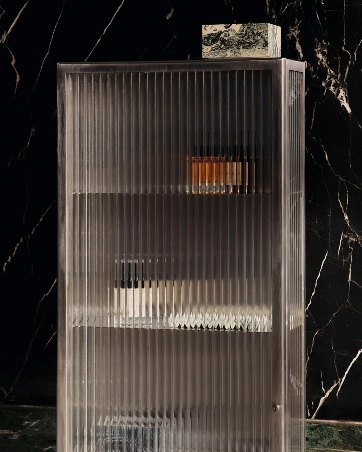 Haze Wall Cabinet Tall Stainless Steel