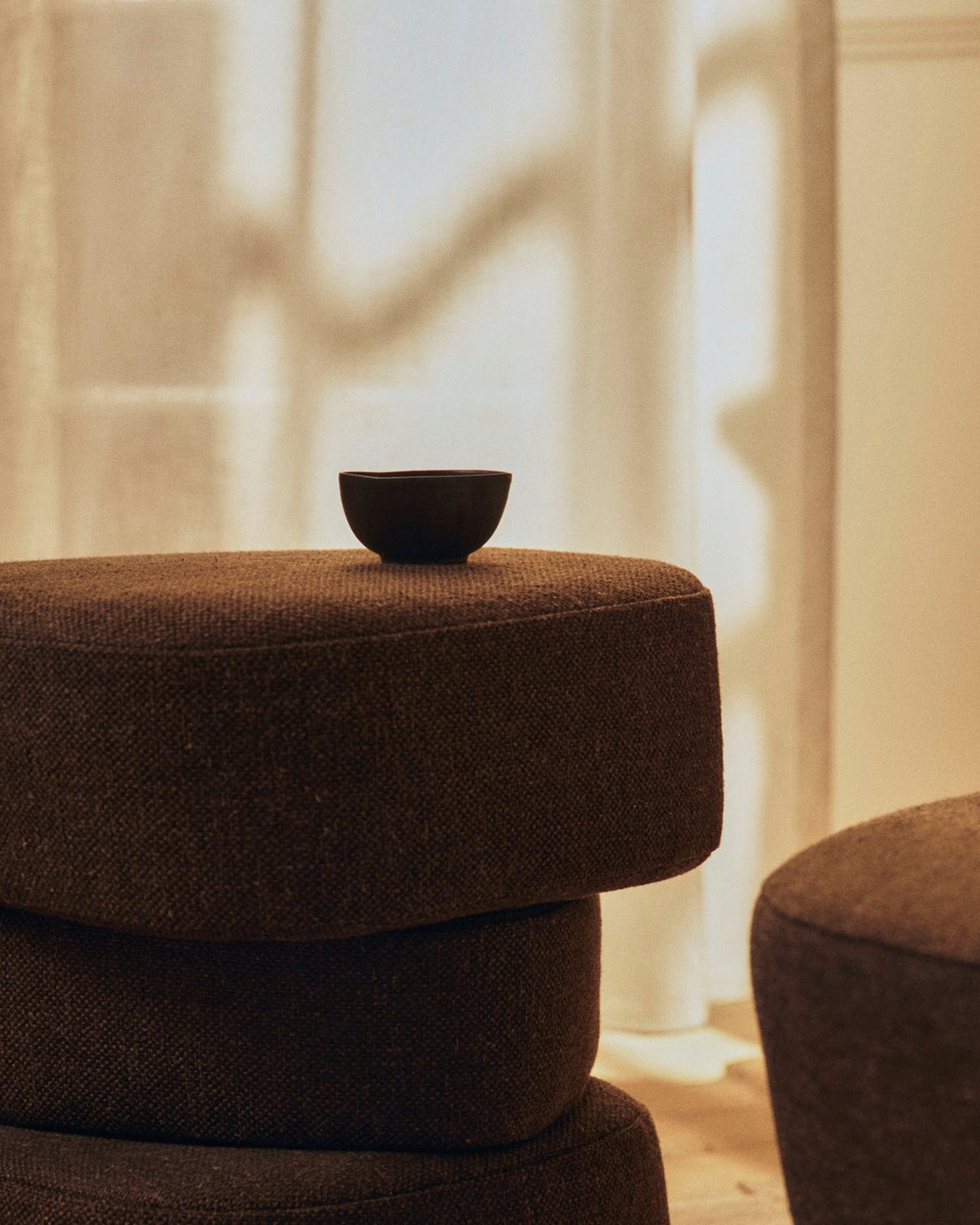 Koyo Bowls Set Of 2 Dark Brown/Buff