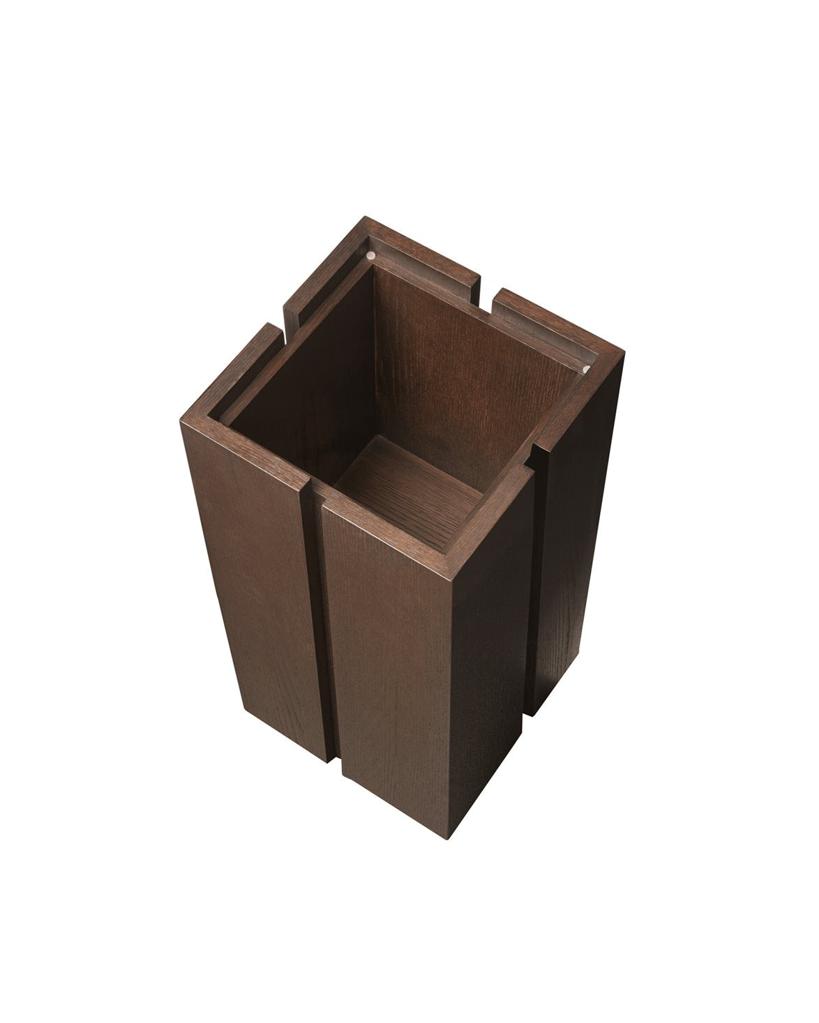 Parcel Pedestal 60 Cm Dark Stained Oak