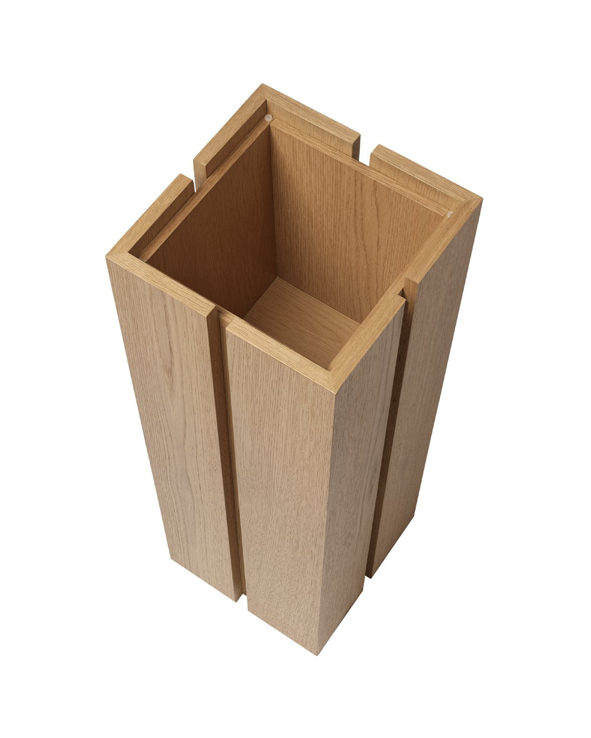 Parcel Pedestal 90 Cm Natural Oak