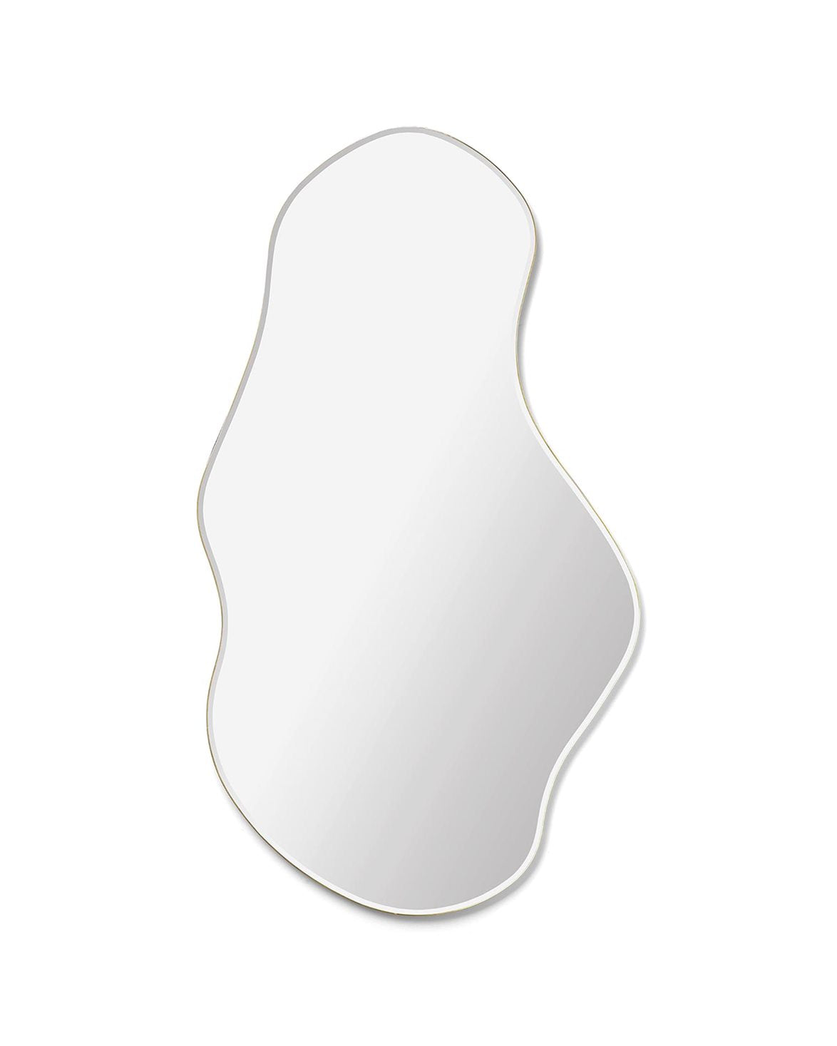 Pond Mirror Large Brass