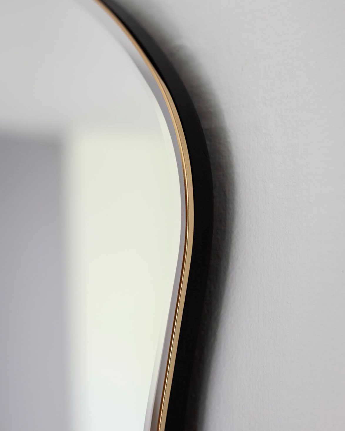 Pond Mirror Large Brass